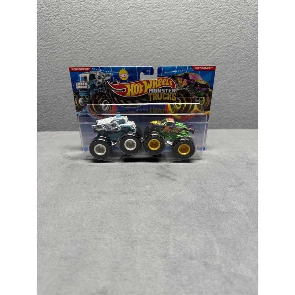 Hot Wheels Monster Trucks 2025 2-Pack Loco Punk vs Airplane Mode NEW 3+